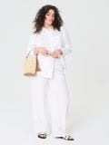 Linasegune särk PLUS SIZE - kreemvalge - SINSAY - small3