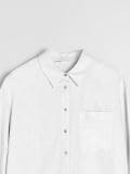 Linasegune särk PLUS SIZE - kreemvalge - SINSAY - small9