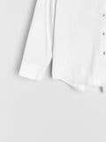 Linasegune särk PLUS SIZE - kreemvalge - SINSAY - small11