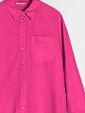 Košulja sa mešavinom lana PLUS SIZE - fuksija - SINSAY - small15