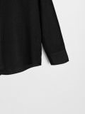 Košulja s mješavinom lana PLUS SIZE - crno - SINSAY - small11
