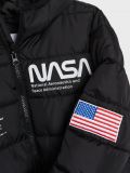 Geacă NASA matlasată - negru - SINSAY - small4