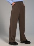 Штани wide leg - кавовий - SINSAY - small5
