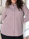 Pamučna košulja na pruge PLUS SIZE - više boja - SINSAY - small1