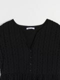 Mini-Spitzenkleid - Schwarz - SINSAY - small10