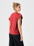 Pamučna bluza s volanima - crveno - SINSAY - small2