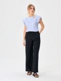 Pamučna bluza s volanima - plava - SINSAY - small4