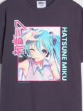 T-shirt Hatsune Miku - dark grey - SINSAY - small10