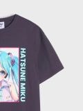 T-shirt Hatsune Miku - dark grey - SINSAY - small12