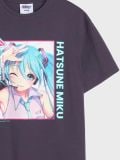 T-shirt Hatsune Miku - dark grey - SINSAY - small16