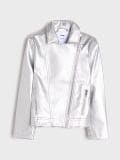 Biker-jakk - hõbedane - SINSAY - small2