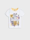 Dvodelna pidžama Minions - belo - SINSAY - small3