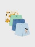 Σορτς 4 pack Mickey Mouse - μπλε παλ - SINSAY - small1