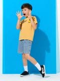 Tricou - galben-pal - SINSAY - small3