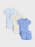 Komplet iz džersija 3 pack - krema - SINSAY - small1