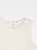 Bluza s ažurnim umetkom - nude - SINSAY - small11