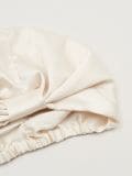 Turban cu adaos de mătase - crem - SINSAY - small3