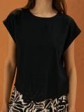 Viskoosisegust pluus - must - SINSAY - small1