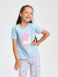 Piżama dziewczęca - błękitny - SINSAY - small5