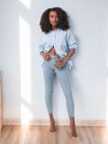 Jeansy skinny - niebieski - SINSAY - small5