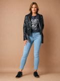 Jeansy skinny - niebieski - SINSAY - small2