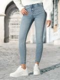 Skinny farmerke - plava - SINSAY - small1