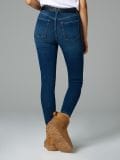 Skinny farmerke - mornarsko - SINSAY - small2