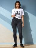 Skinny farmerke - sivo - SINSAY - small3