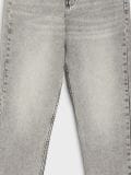 Jeansy mom high waist - szary - SINSAY - small17