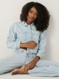 Farmerke visokog struka - plava - SINSAY - small1