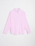 Linasegust särk regular fit - tolmroseepunane - SINSAY - small4