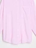 Linasegust särk regular fit - tolmroseepunane - SINSAY - small14
