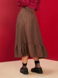 Suknja - braon - SINSAY - small2
