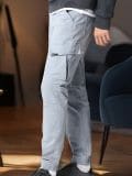 Farmerke regular jogger fit - svetlo plava - SINSAY - small1