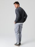 Farmerke regular jogger fit - svetlo plava - SINSAY - small2