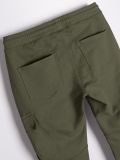 Kavbojke regular jogger fit - temno zelena - SINSAY - small5