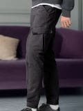 Džinsai regular jogger fit - antracito - SINSAY - small1