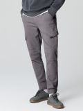 Džinsai regular jogger fit - antracito - SINSAY - small4
