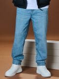 Kavbojke loose - modra - SINSAY - small1