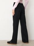 Wide leg farmerke - crno - SINSAY - small4