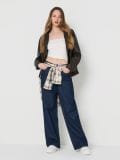 Jeansy wide leg - granatowy - SINSAY - small2