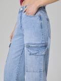 Τζιν cargo - μπλε τζιν - SINSAY - small11