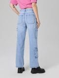 Τζιν cargo - μπλε τζιν - SINSAY - small12