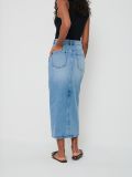 Fustă midi din denim - albastru - SINSAY - small2