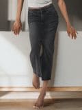 Jeans krilo - siva - SINSAY - small1