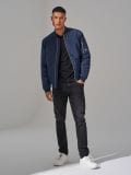 Bomber jakk - tumesinine - SINSAY - small2