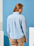 Jeanshemd - Blau - SINSAY - small3