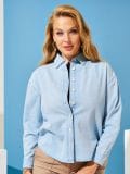 Jeanshemd - Blau - SINSAY - small4
