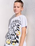 Majica SMILEY WORLD - bijelo - SINSAY - small3
