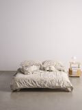 Voodipesukomplekt - kahvatusinine - SINSAY - small1